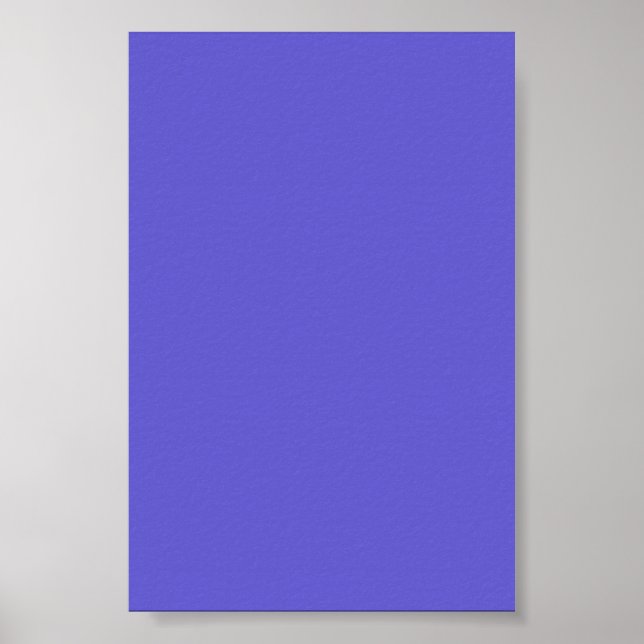 Póster Fondo azul de Cornflower en un Poster (Frente)