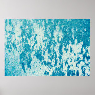 Póster Fondo azul texturado hecho de tela densa. Con