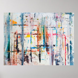 Póster Fondo colorido moderno.arte, contemporáneo, modern