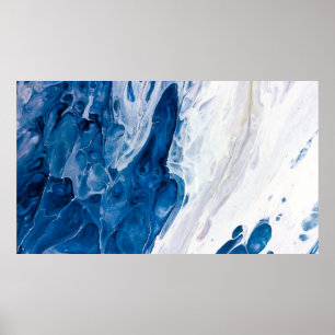 Póster Fondo creativo abstracto pintado a mano, wallpap