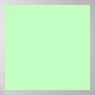 Póster Fondo de color del Pastel verde azul Eggshell
