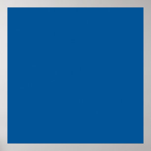 Póster Fondo de color oscuro personalizado del azul corpo