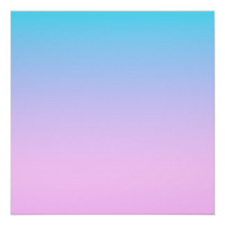 Póster Fondo de degradado azul y rosa