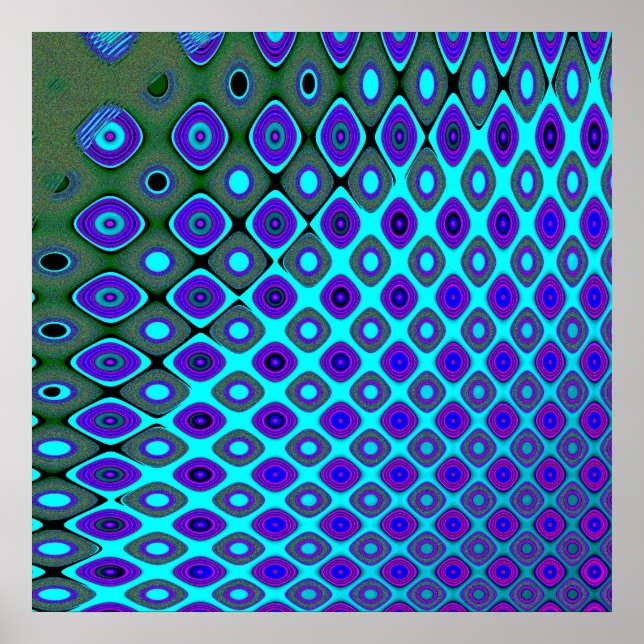 Póster Fondo de escritorio de fusión (Frente)