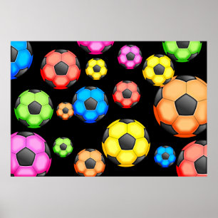 Póster Fondo de escritorio de fútbol