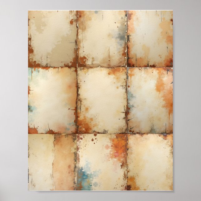 Póster Fondo de escritorio digital (Frente)