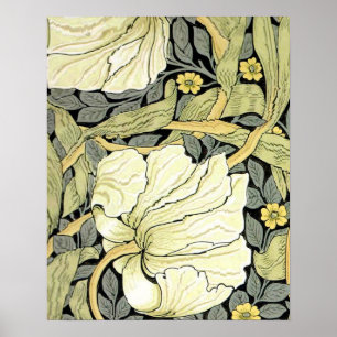 Póster Fondo de escritorio floral William Morris Pimperne