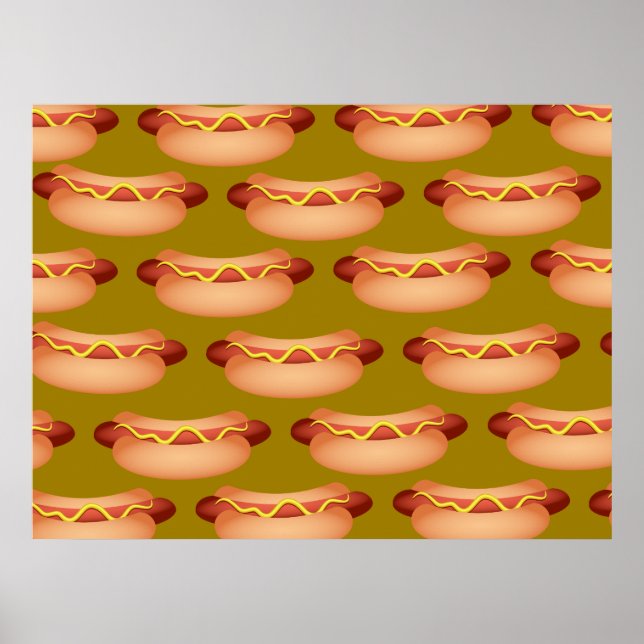 Póster Fondo de escritorio Hotdog (Frente)