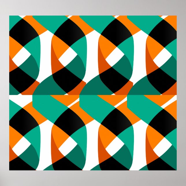 Póster Fondo de escritorio retro: Diseño de época (Frente)