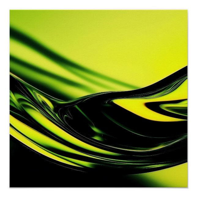 Póster Fondo de liquidación abstracta (Anverso)