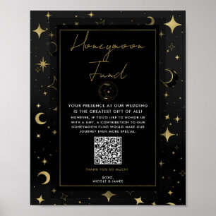 Póster Fondo de Luna de Miel de Estrellas y Luna Celestia
