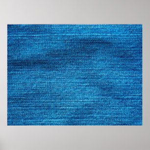Póster fondo de mezclilla azul utilizado como telón de fo