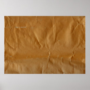 Póster Fondo de papel grueso y arrugado. Serie - rojo.