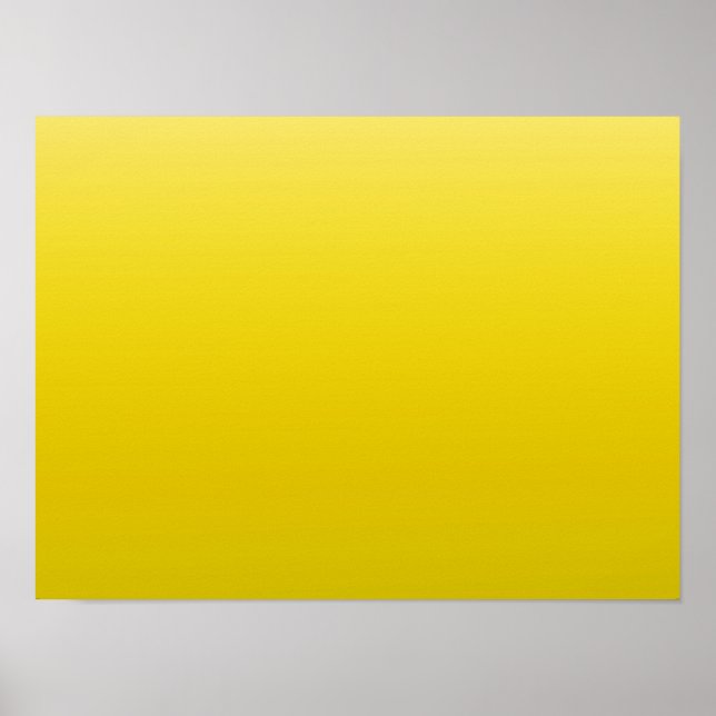Póster Fondo de Papel Pintado Amarillo (Frente)