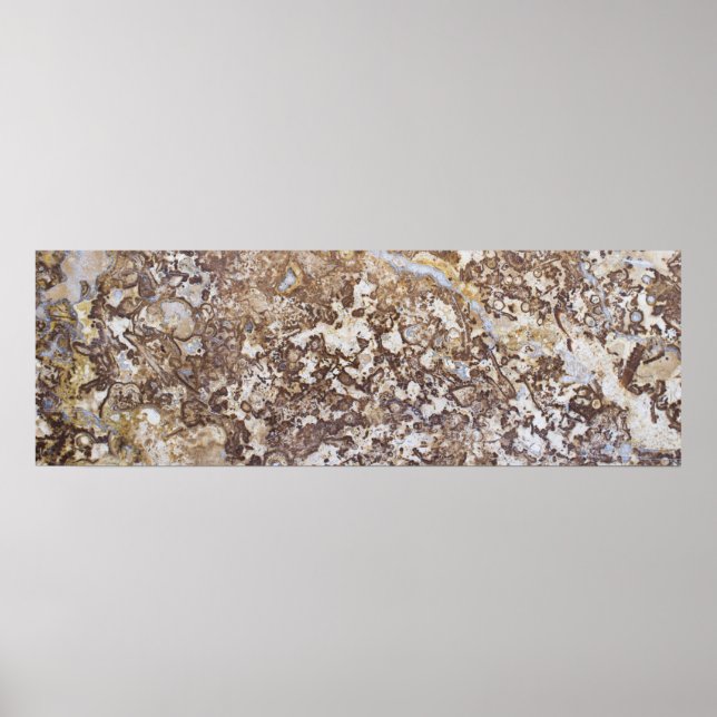 Póster Fondo de patrón de marmol (Frente)