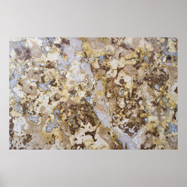 Póster Fondo de patrón de marmol (Frente)