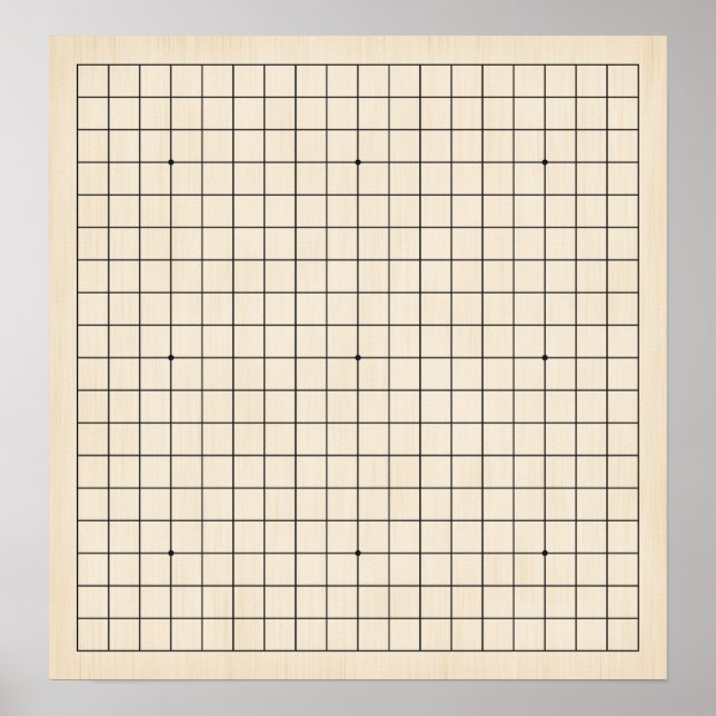 Póster Fondo de Personalizable de madera pálida gobana 19 (Frente)