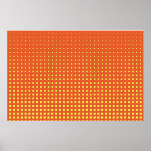 Póster Fondo de semitono. Estilo cómic. Geometría abstrac