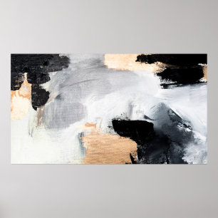 Póster Fondo de textura de aceite abstracto. Pintar sobre