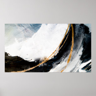 Póster Fondo de textura de aceite abstracto. Pintar sobre