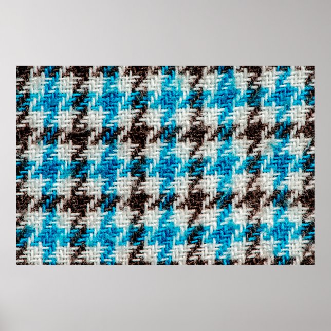 Póster Fondo de textura de tela de franela. (Frente)