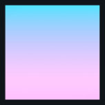 Póster Fondo degradado azul y rosa<br><div class="desc">Colores degradados azules y rosados</div>