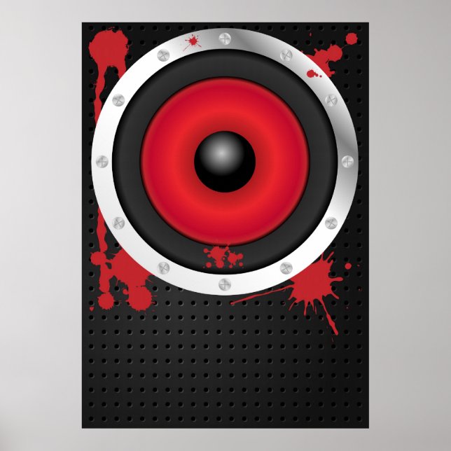 Póster Fondo del fiesta (Frente)