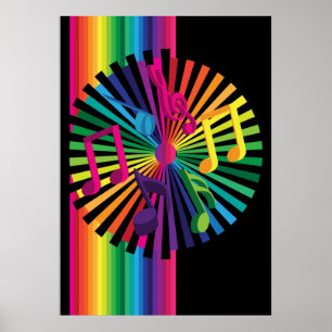 Póster Fondo del fiesta