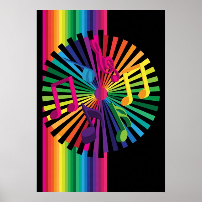 Póster Fondo del fiesta (Frente)