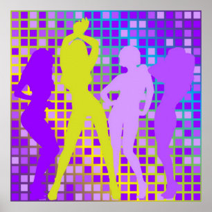 Póster Fondo del fiesta