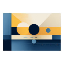 Fondo del Poster de formas geométricas