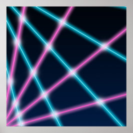 Póster Fondo del retrato de la escuela láser de Guay 80