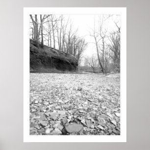 Póster Fondo del río