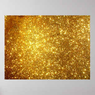 Póster fondo dorado grunge de alta resolución, ilustrati