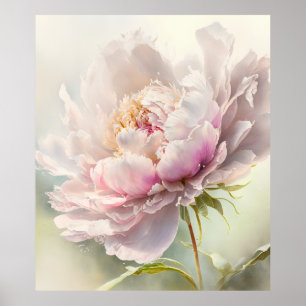 Póster Fondo floral. Florecimiento de primavera