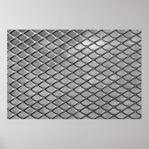 Póster Fondo gris abstracto