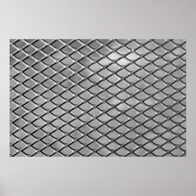 Póster Fondo gris abstracto (Frente)