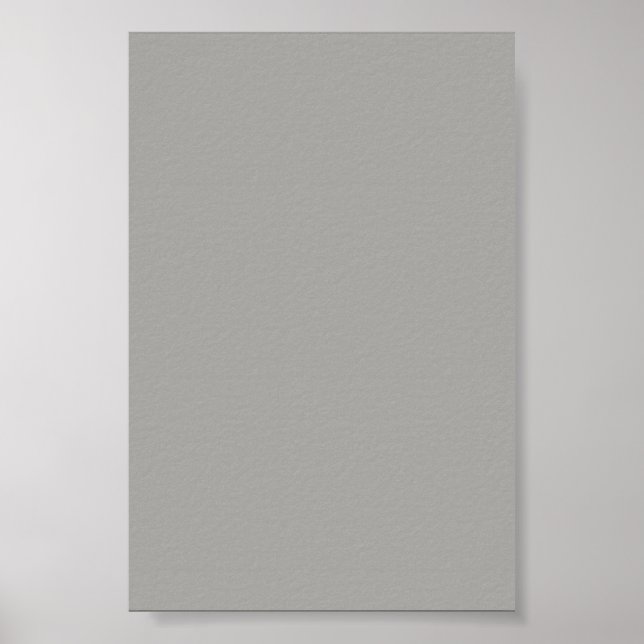 Póster Fondo gris pastel claro en un Poster (Frente)