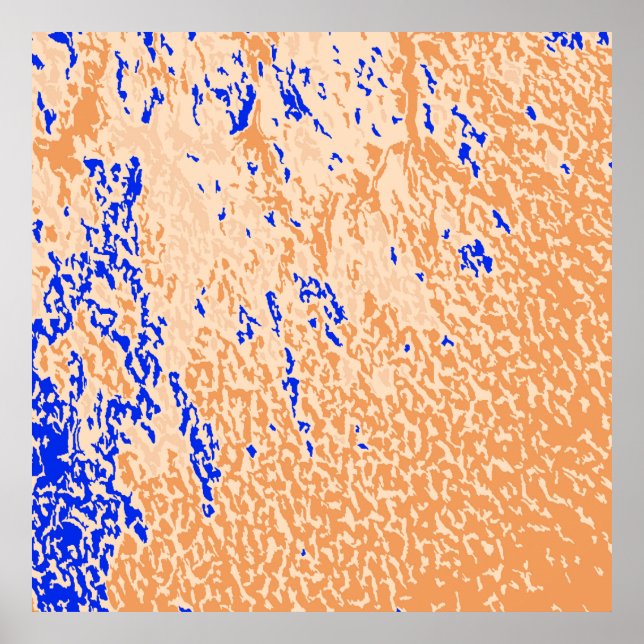 Póster Fondo Grunge Colorido. Resumen Multicolor vi (Frente)