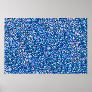 Póster Fondo purpurina Azul. Fondo relleno con sh