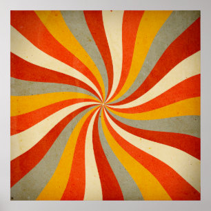 Póster fondo retro con fondo de patrón de giro,retr