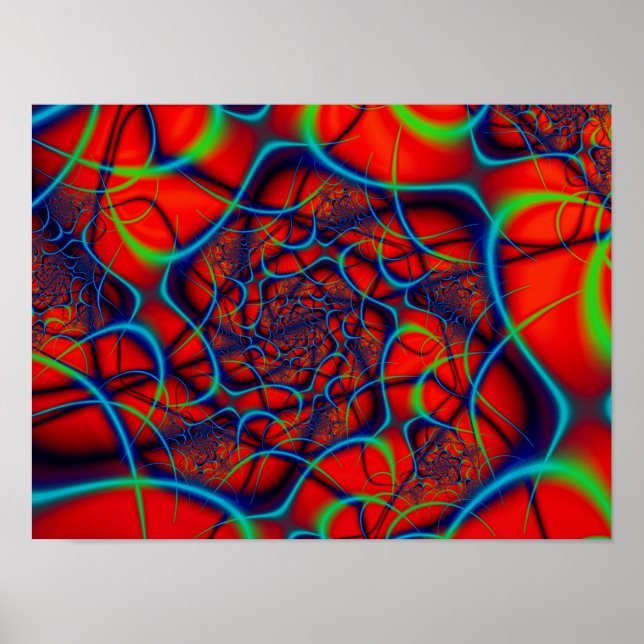 Póster Fondo rojo (Frente)