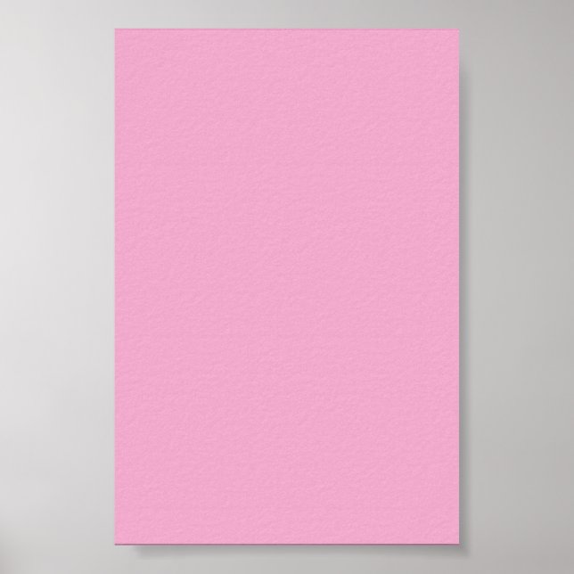 Póster Fondo rosa pastel en un Poster (Frente)