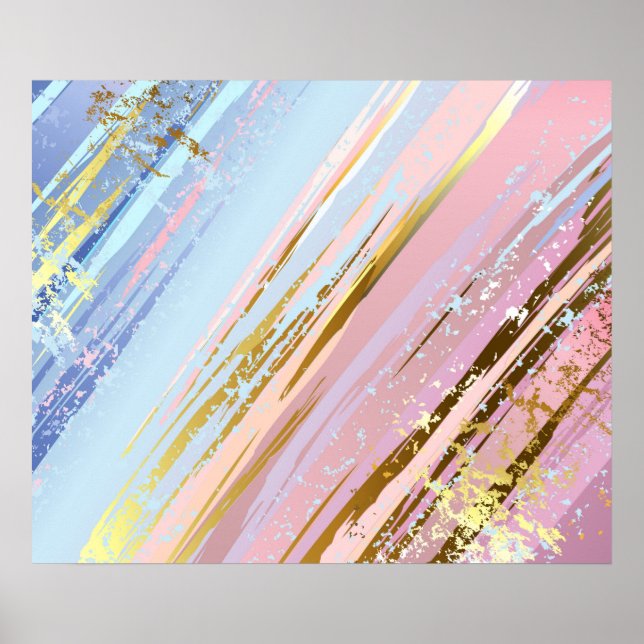 Póster Fondo rosa texturizado (Frente)