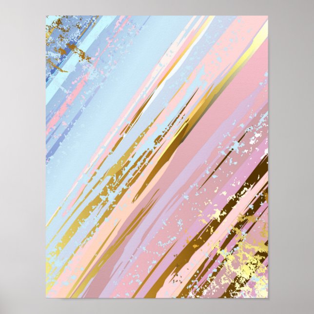 Póster Fondo rosa texturizado (Frente)