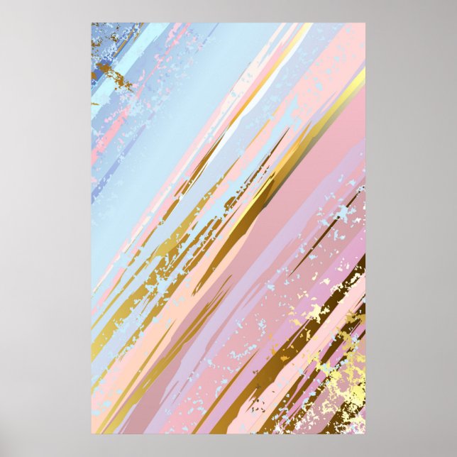 Póster Fondo rosa texturizado (Frente)