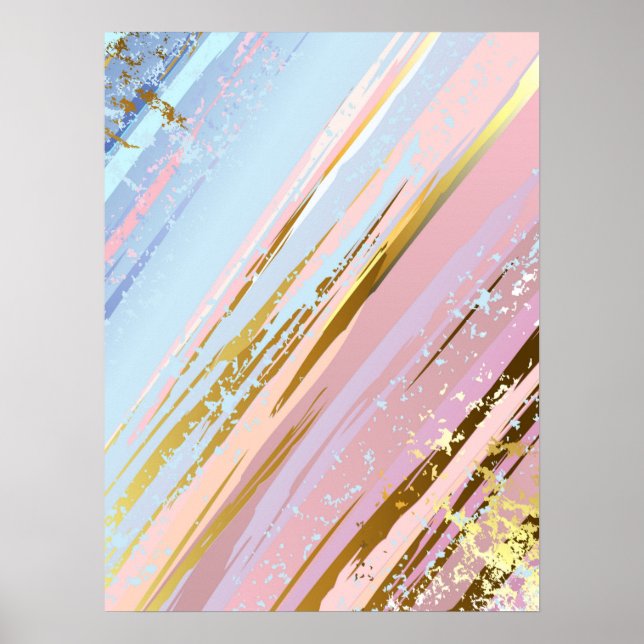 Póster Fondo rosa texturizado (Frente)