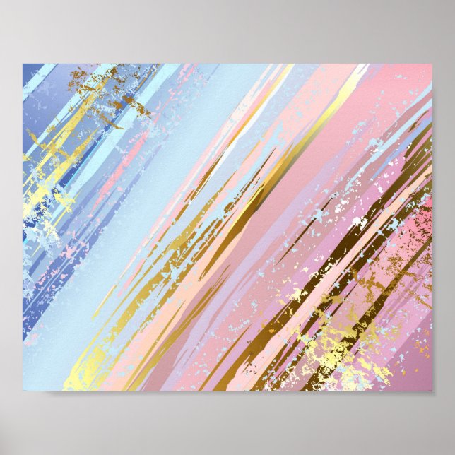 Póster Fondo rosa texturizado (Frente)