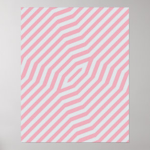 Póster Fondo simétrico de rayas diagonales 13