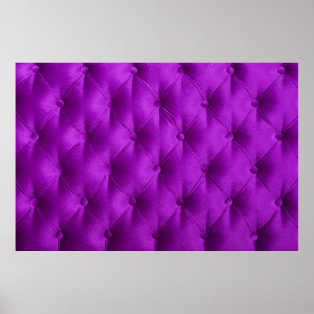 Póster Fondo textil violeta de terciopelo violeta, (Frente)